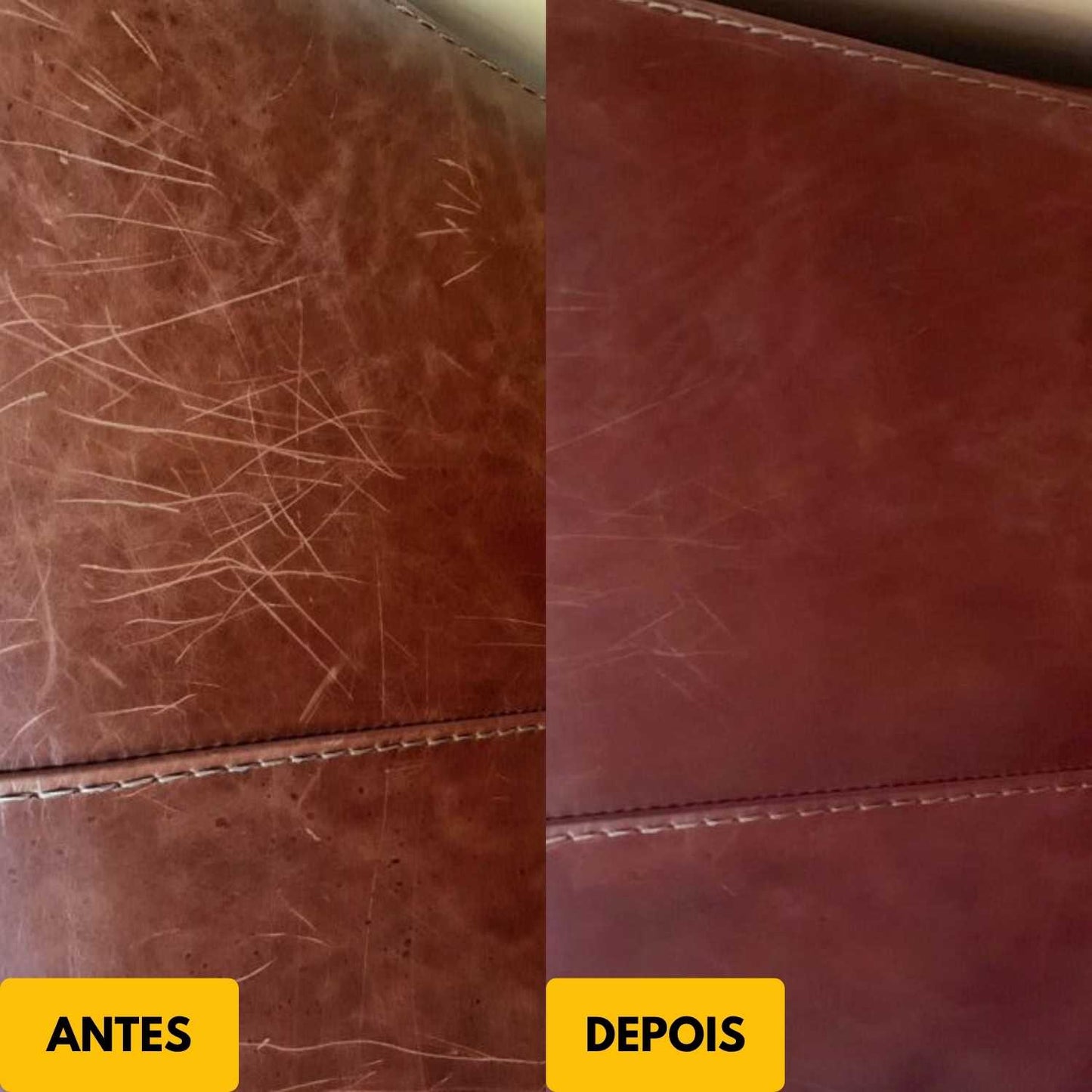 <tc>RenovaCouro™ - Cera restaurativa para couro com cera de beijo, manteiga de Karité e óleos nutritivos.</tc>
