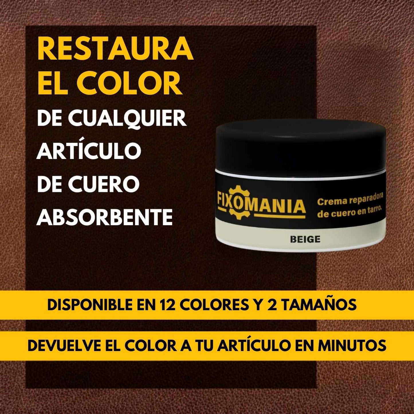 <tc>CouroPro™ - Creme de reparo de couro Tarro com resultados profissionais</tc>