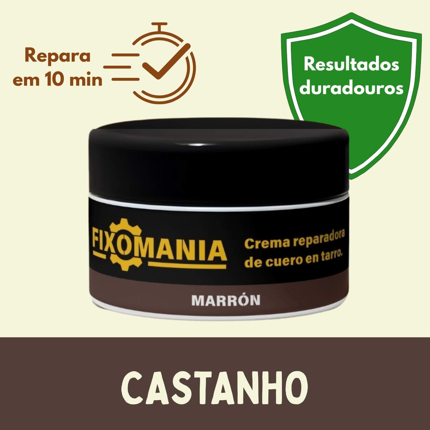COUROPRO™ – Creme reparador de pele em frasco com resultados profissionais