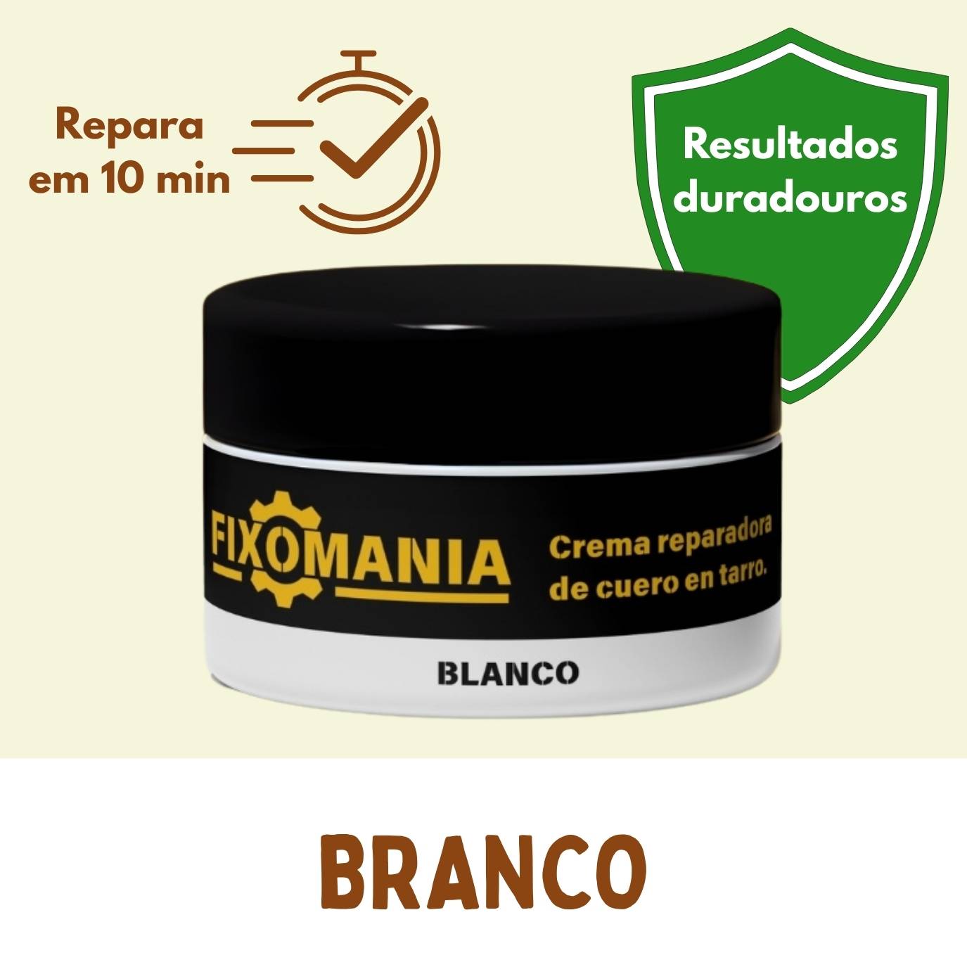 COUROPRO™ – Creme reparador de pele em frasco com resultados profissionais