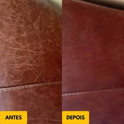 <tc>RenovaCouro™ - Cera restaurativa para couro com cera de beijo, manteiga de Karité e óleos nutritivos.</tc>